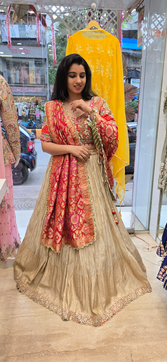 Regal Radiance Banarasi Lehenga Set