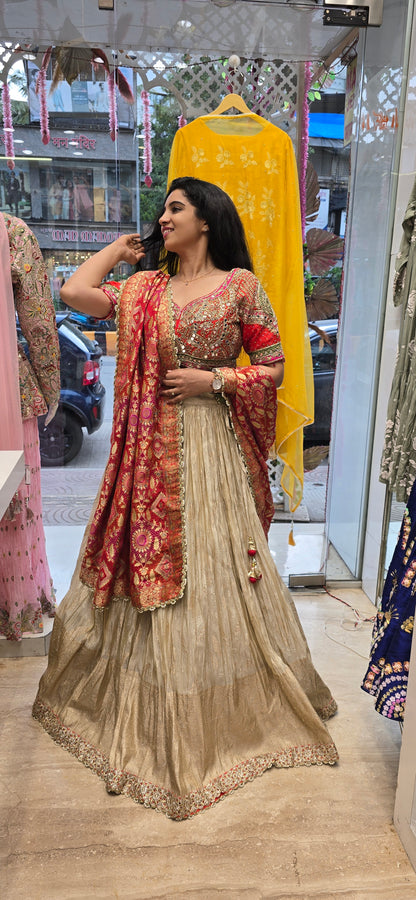 Regal Radiance Banarasi Lehenga Set